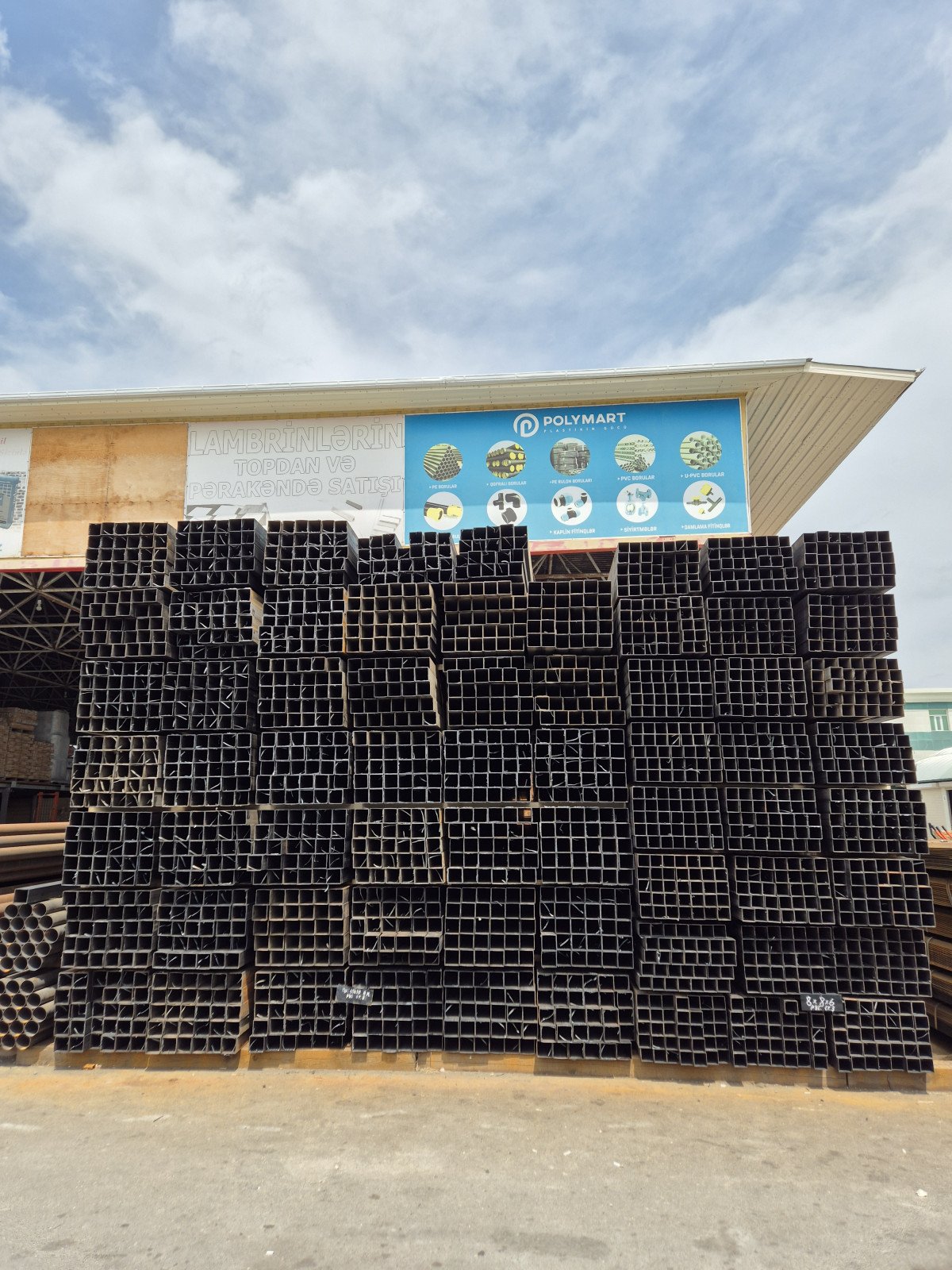 Profillər– müxtəlif ölçü və qalınlıqlarda